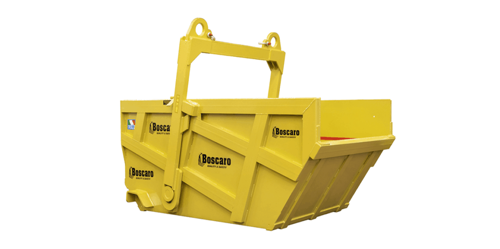 Balde autodescargante para concreto, modelo A99D