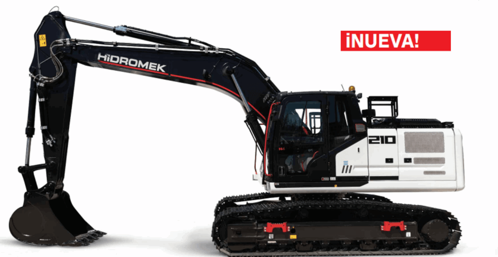 Excavadora sobre orugas HIDROMEK HMK210LC-H4