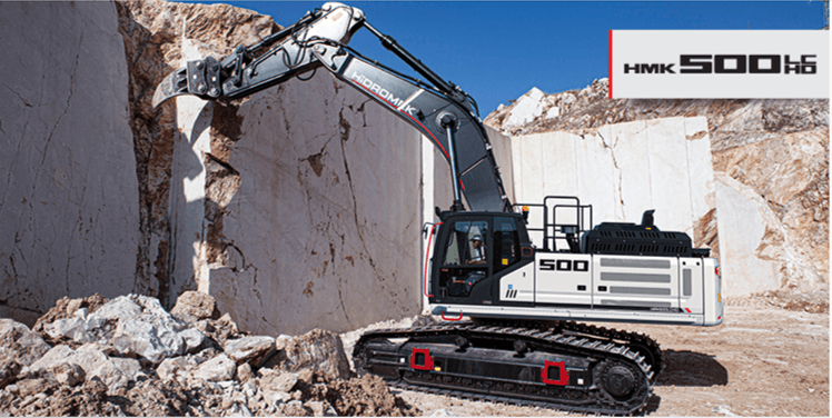 Excavadora sobre orugas HIDROMEK HMK500LCHD-H4