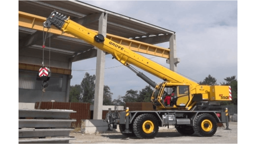 Grúas telescópicas RT550E