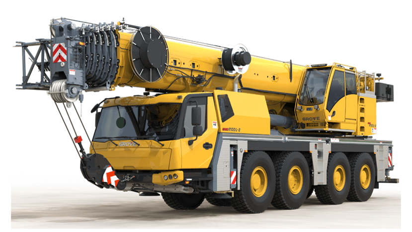 Grúas telescópicas todo terreno GMK4100L-2