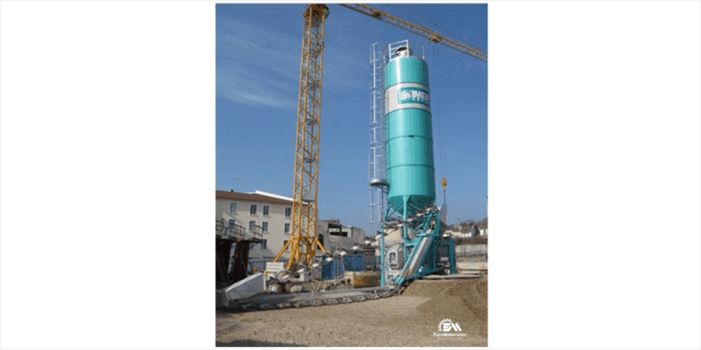 Planta para concreto de brazo rascante ORU BTK750P