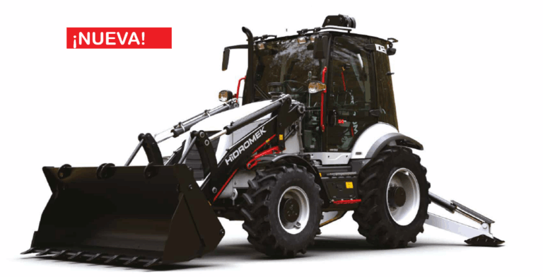 Retroexcavadora HIDROMEK HMK102B ALPHA - K4 (Brazo retroexcavador estándar)