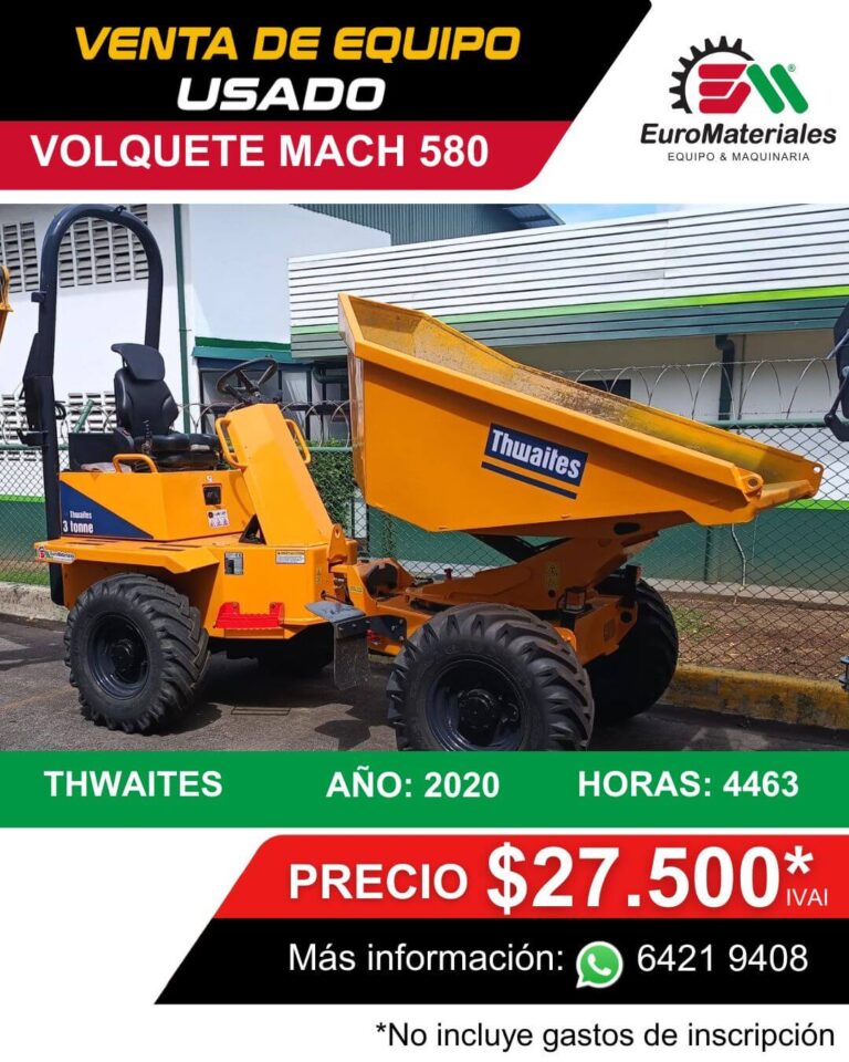 Volquete Mach 580